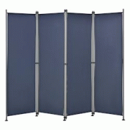 Helloshop26 - Brise-vue à 4 panneaux polyester 215 x 170 cm bleu foncé 03_0006551 - 3001801147762 Helloshop26 - Brise-vue à 4 panneaux polyester 215 x 170 cm bleu foncé 03_0006551 - 3001801147762
