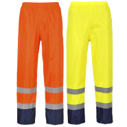 Pantalon imperméable haute visibilité Basics, Coloris : Jaune Fluo, Taille : L Pantalon imperméable haute visibilité Basics, Coloris : Jaune Fluo, Taille : L