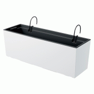 Prosperplast - Jardinière URBI CASE W - 58x18x19,5 cm, blanche - blanc plastique ZA4136