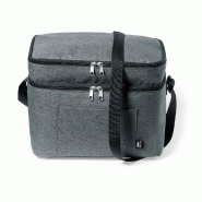 Sac Isotherme avec 2 Compartiments 30 x 24 x 19,5 cm Gris - 8435408326711