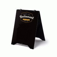 SHOWDOWN Displays Exposiciónate Chevalet Grab & Grip Noir 50 x 70 cm ZPG50x70CHB - noir Bois manufacturé 8596052210372