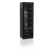 Vitrine réfrigérée noire design élégant, à refroidissement ventilé , pour chr, traiteurs, boulangeries, pâtisseries et chocolateries - réf. Scu1425 frameless tefcold Vitrine réfrigérée noire design élégant, à refroidissement ventilé , pour chr, traiteurs, boulangeries, pâtisseries et chocolateries - réf. Scu1425 frameless tefcold