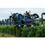 Cellule de pulvérisation pour tracteurs enjambeurs utilisés en vignobles étroits de 0,90m à 2,00m - COMPACT SPEEDAIR et SUPAIR