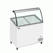 Congélateur vitré de crème glacée IC301SCE+SO (264 / 230 L) blanc TEFCOLD
