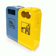 Corbeille TURA 90 litres tri sélectif