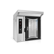 Four rotatif à gaz pour boulangerie avec capacité de 10 Niveaux 600x400 ou 500x700 - ROTORBAKE CLASSIC T2C10