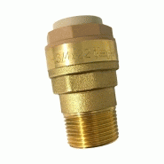 Raccord rapide 3/4'' pour tuyau cuivre et per ø 22 mm