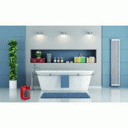 Radiateur soufflant salle de bain mobile électrique THOMSON fifty thsf 2000 w