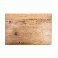 Set de table réutilisable en PVC simili chêne 45x30cm - par 12