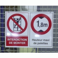 Signalétique de sécurité