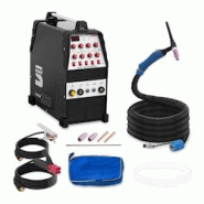 Stamos Germany Stamos Power ² - Stamos Poste à Souder Aluminium TIG CA-CC/MMA, MOSFET, 220A/230V, 2-/4-Temps, Pulse, puissant ventilateur de refroid Stamos Germany Stamos Power ² - Stamos Poste à Souder Aluminium TIG CA-CC/MMA, MOSFET, 220A/230V, 2-/4-Temps, Pulse, puissant ventilateur de refroid