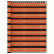 Écran de balcon Multicolore 120x500 cm PEHD Modèle Patio Horizon - 310906