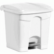 Bac de recyclage intérieur 30 litres couvercle blanc
