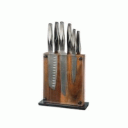 Bjorn Bloc couteaux de cuisine LARUS RAUMA - 7 pièces - gris 3701488307809 Bjorn Bloc couteaux de cuisine LARUS RAUMA - 7 pièces - gris 3701488307809