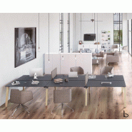 Bureau bench Born Wood - Mobel Linea - Anthracite, 540_0
