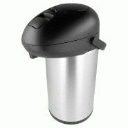 Cafetière thermos à pompe en inox 4 litres