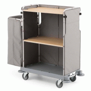 Chariot de ménage - Morgan Hotel light - DME - gris 7863577189980