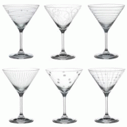 Coffret de 6 verres à cocktail Graphik 35 cl - 29 cl Transparent Rond Cristallin Table Passion - transparent 8593401920562 Coffret de 6 verres à cocktail Graphik 35 cl - 29 cl Transparent Rond Cristallin Table Passion - transparent 8593401920562