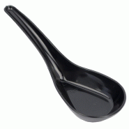 Cuillere Chinoise - Noire - par 50 - noir plastique 3760394097334