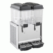 GastroHero Distributeur de boissons froides ECO 2 x 12 L - argenté inox SM12LX2