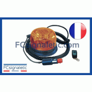Gyrophare Gyroled orange télécommandé embase magnétique prise allume cigare classe 1 rotatif STANDBY MERCURA 30321-00 Gyrophare Gyroled orange télécommandé embase magnétique prise allume cigare classe 1 rotatif STANDBY MERCURA 30321-00