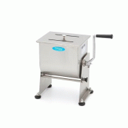 Mélangeur à viande manuel  ECO 10 L - 7,5 kg -  cuve basculante - axe unique, cuve basculante