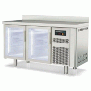 Meuble 600 adossé positif s-line - 2 portes vitrées - PTSRV-150-S