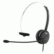 T'nB BLHSMONO casque Avec fil Arceau USB Type-A Noir