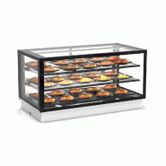 Vitrine chauffante INTEGRA Drop-In - 3 niveaux - 1200 mm - H515 mm | Sayl Barcelona