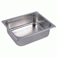 Bac inox 304 perforé GN1/2 100mm | Gastro m - GR730
