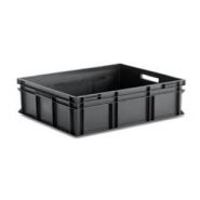 Chariot à Roulettes Galvanisé ABROLLWERK 135 Cm – Bac De Transport Robuste Pour Entrepôt, Garage, Logistique