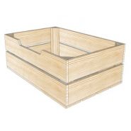 Bs2-pi54 - caisses en bois - simply à box - l36 x h20 x p54 cm