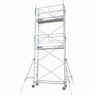 Echafaudage roulant acier - altitude acier - longueur 2m50 - gc monobloc - DUARIB ld | 8125012_0