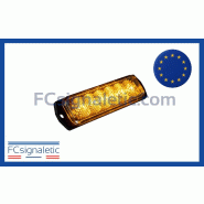 Feu de pénétration 6 LED orange LEDSON 5100563 Feu de pénétration 6 LED orange LEDSON 5100563