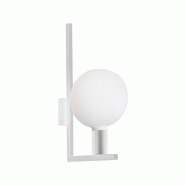 ROSSINI ILLUMINAZIONE Applique Twin Wall Avec Raccordement E27 Pour Intérieur - Structure Métallique Blanc Mat 75W Ip20 - Design Décoratif - Groupe