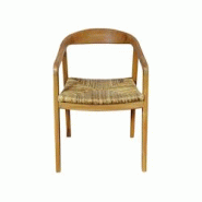 SIT Möbel Fauteuil | Teck tressé en rotin | naturel | L 55 x P 58 x H 75 cm - beige multi-matériau 02464-01 SIT Möbel Fauteuil | Teck tressé en rotin | naturel | L 55 x P 58 x H 75 cm - beige multi-matériau 02464-01