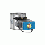 Vannes à clapet avec vérin rotatif pneumatique - électrovanne 5/2 voies - matériaux disponibles en acier inoxydable