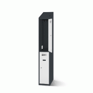 Casiers vestiaires avec fonction de charge - 30 cm de large - 2 portes Casiers vestiaires avec fonction de charge - 30 cm de large - 2 portes
