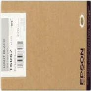 Epson T6067 Noir clair Cartouche d'encre ORIGINALE - C13T606700 - C13T606700