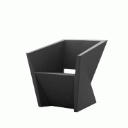 Fauteuil design in & out FAZ - anthracite