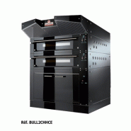 Four à pizza avec cellule de levage H.800mm 2x12 pizzas Italforni Furnotel