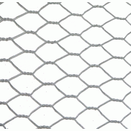 Grillage à damier avec maille carrée 19x19mm en acier galvanisé