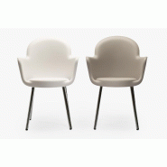 Lot de 6 Chaises GOGO coque polypropylène
