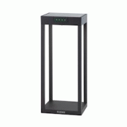 Lumisky Borne solaire LED blanc chaud RADIA MINI aluminium éclairage puissant H35cm - noir 3666162009922 Lumisky Borne solaire LED blanc chaud RADIA MINI aluminium éclairage puissant H35cm - noir 3666162009922