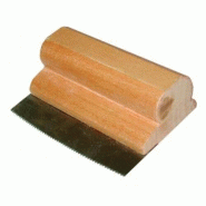 Outifrance Scie de placage, poignée bois, lame de 120 mm - 3223430001318