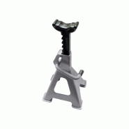 Paire de 2 chandelles à crémaillère 3T métal gris/noir 275-425 mm PRECISION STEEL - gris métal 3221322113750