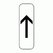 Panonceau complémentaire vertical - M8a