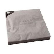 Papstar 50 Serviettes, 2 plis pliage 1/4 40 cm x 40 cm gris - 4002911757932 Papstar 50 Serviettes, 2 plis pliage 1/4 40 cm x 40 cm gris - 4002911757932