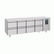 Table réfrigérée 8 tiroirs profondeur 700 mm positive energy line - P7489.5550