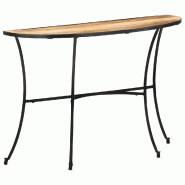 VidaXL Table d'appoint 110x40x77 cm Bois de manguier massif Modèle Zenith Design Plus - 321948